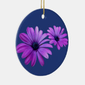 Daisy Ornament Purple Blumen Weihnachtsdekoration (Rechts)
