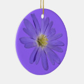 Daisy Ornament Purple Blumen Weihnachtsdekoration (Rechts)
