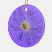 Daisy Ornament Purple Blumen Weihnachtsdekoration (Links)