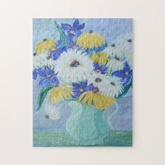 Daisy Painting Puzzle (Vertikal)