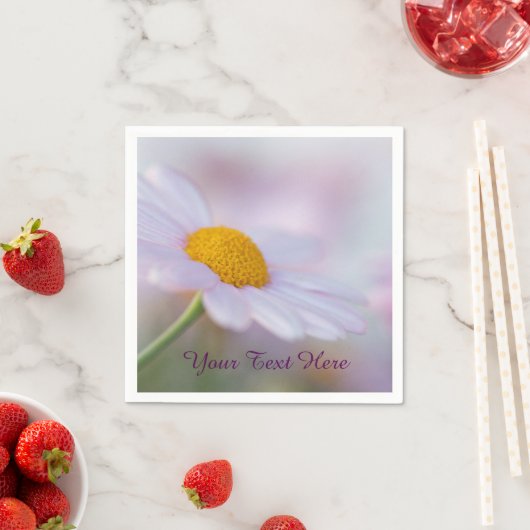 Daisy Paper Napkins Serviette (Beispiel)
