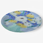 Daisy Paper Plate Pappteller (Schrägansicht)