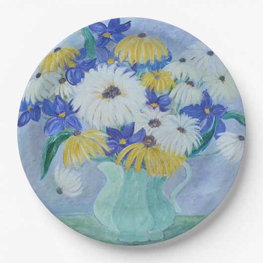 Daisy Paper Plate Pappteller (Vorderseite)