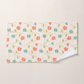 Daisy Pattern Badhandtuch Set (Handtuch)