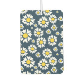 Daisy Pattern, Blumenmuster, weiße Daisien Autolufterfrischer (Vorderseite)