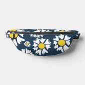 Daisy Pattern, Blumenmuster, weiße Daisien Bauchtasche (Ablage )
