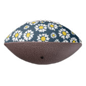 Daisy Pattern, Blumenmuster, weiße Daisien Football (Gedreht 270)