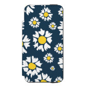 Daisy Pattern, Blumenmuster, weiße Daisien Incipio iPhone Geldbeutel-Hülle (Folio Vorderseite)