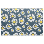 Daisy Pattern, Blumenmuster, weiße Daisien Stoff (Fat Quarter (45,7 x 55,9 cm))