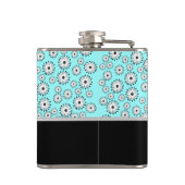 Daisy Pattern Bridesmaid Flachmann (Rückseite)