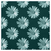 Daisy Pattern - Dunkle grüne Stoffe (Muster)