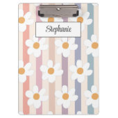 Daisy Pattern Klemmbrett (Vorderseite)