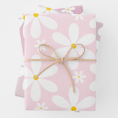 Daisy Pattern (PInk) Geschenkpapier Set (Beispiel)