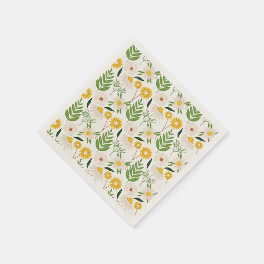 Daisy Pattern, Serviette (Ecke)