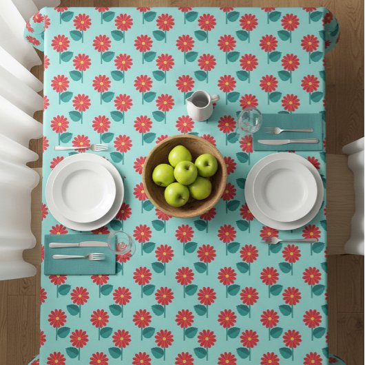 Daisy Pattern Tablecloth Tischdecke