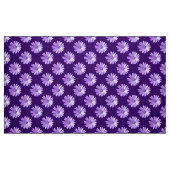 Daisy Pattern - Tief Lila Stoff (Fat Quarter (45,7 x 55,9 cm))