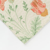 Daisy Pattern (von William Morris) Fleecedecke (Ecke)