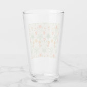 Daisy Pattern (von William Morris) Glas (Rückseite)