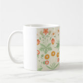 Daisy Pattern (von William Morris) Kaffeetasse (Links)