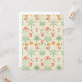 Daisy Pattern (von William Morris) Karte (Vorderseite/Rückseite Beispiel)