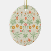 Daisy Pattern (von William Morris) Keramik Ornament (Rechts)