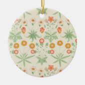 Daisy Pattern (von William Morris) Keramik Ornament (Vorne)