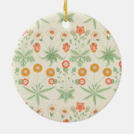 Daisy Pattern (von William Morris) Keramik Ornament