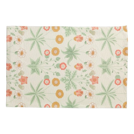 Daisy Pattern (von William Morris) Kissenbezug (Rückseite-Links)