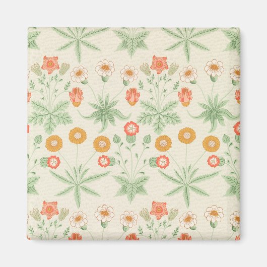 Daisy Pattern (von William Morris) Magnet (Vorne)