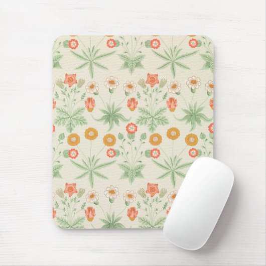 Daisy Pattern (von William Morris) Mousepad (Mit Mouse)