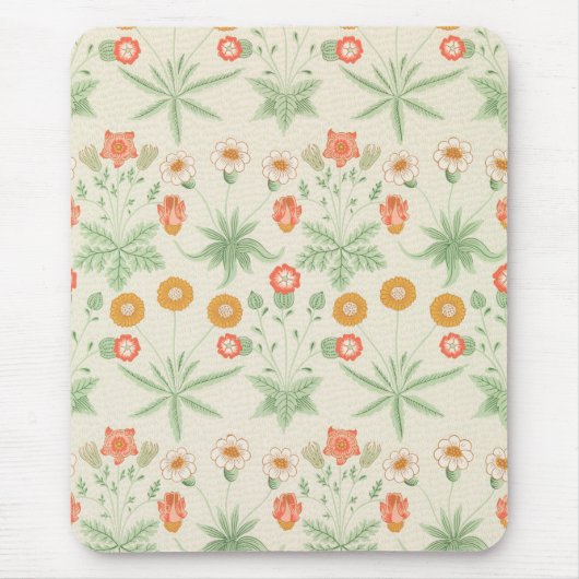 Daisy Pattern (von William Morris) Mousepad (Vorne)