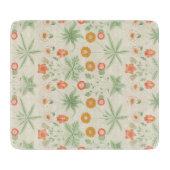Daisy Pattern (von William Morris) Schneidebrett (Vorderseite)