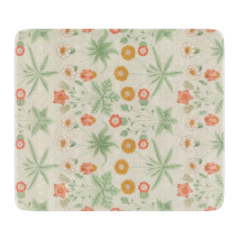 Daisy Pattern (von William Morris) Schneidebrett