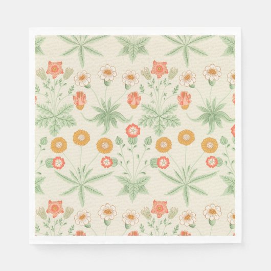 Daisy Pattern (von William Morris) Serviette (Vorderseite)