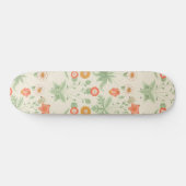 Daisy Pattern (von William Morris) Skateboard (Horizontal)
