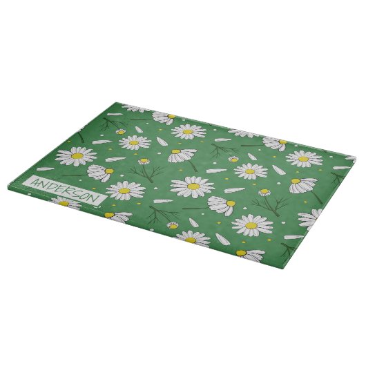 Daisy Personalisiert Cutting Board Schneidebrett (Ecke)
