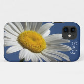 Daisy personalisierte Telefonzelle auf blauem Hint Case-Mate iPhone Hülle (Rückseite (Horizontal))