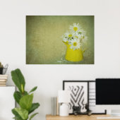 Daisy Petals Poster (Heimbüro)