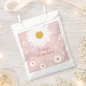 Daisy Pink Any Age Birthday Geschenktütchen (Ausgeschnitten)