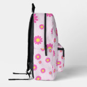 Daisy Pink Bedruckter Rucksack (Links)