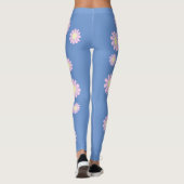Daisy Pink Blue Leggings (Rückseite)