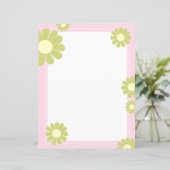 Daisy Pink Green (Stehend Vorderseite)