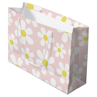 Daisy Pink Große Geschenktüte