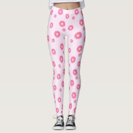 Daisy Pink Leggings