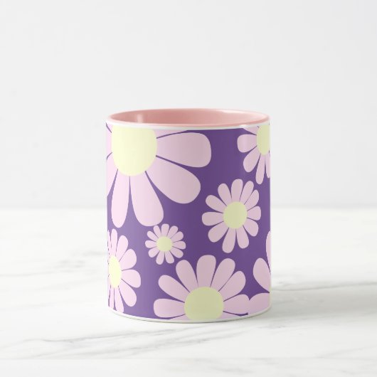 Daisy Pink Lila Tasse (Zentrum)