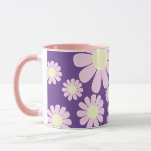 Daisy Pink Lila Tasse
