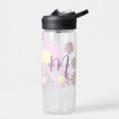 Daisy Pink Monogram Trinkflasche (Links)