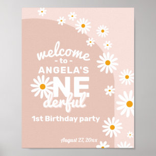 Daisy pink vermisst einen gediegenen Empfang 1. Ge Poster