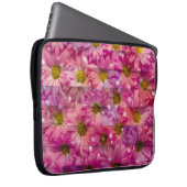 Daisy Pink Weave Laptopschutzhülle (Vorne Rechts)