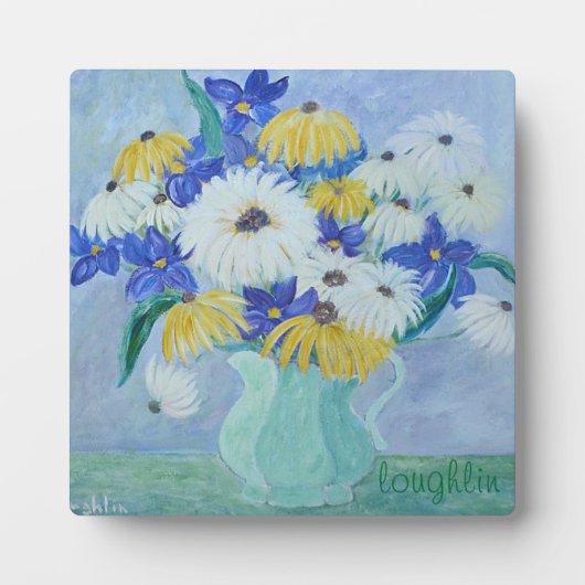 Daisy Plaque Fotoplatte (Vorderseite)